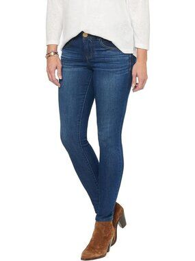 Democracy Women's Absolution  Skinny Jeans Classic Wash Blue Size 8 Classic